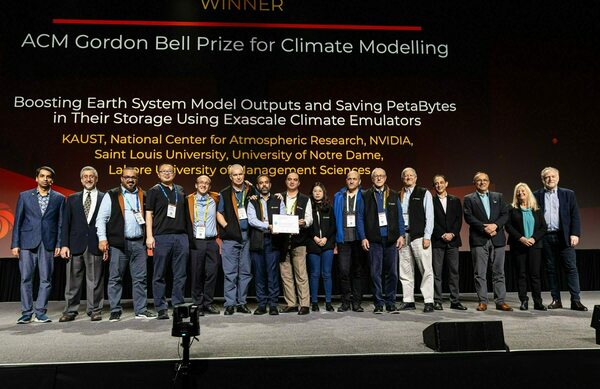 2024 ACM Gordon Bell Prize for Climate Modelling award group
